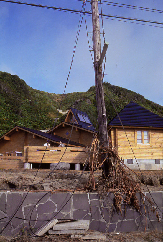 耐震性の高いログハウス