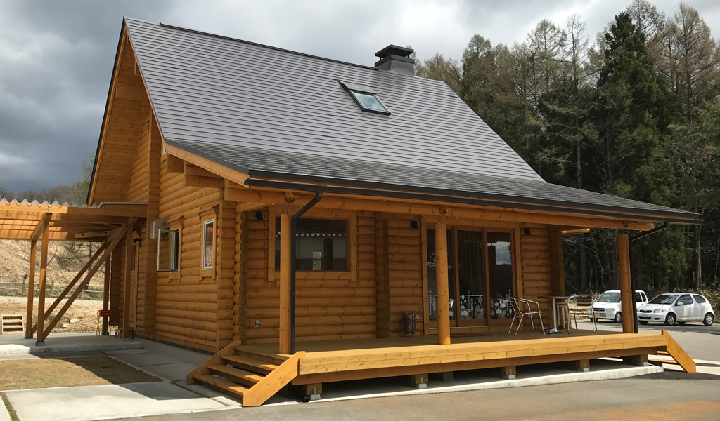 山形県の舟形町にTALOログハウスのレストランがオープン！