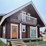 北海道に国産檜ログのオープンハウスができました！