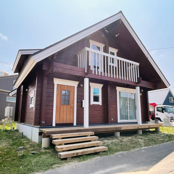 2021年8月 北海道北広島市に檜ログのオープンハウスが誕生しました!