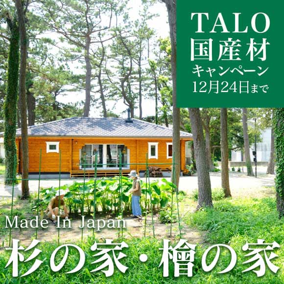 【好評につき延長】国産材 杉・檜ログハウスキャンペーン開催 2024年12月24日まで